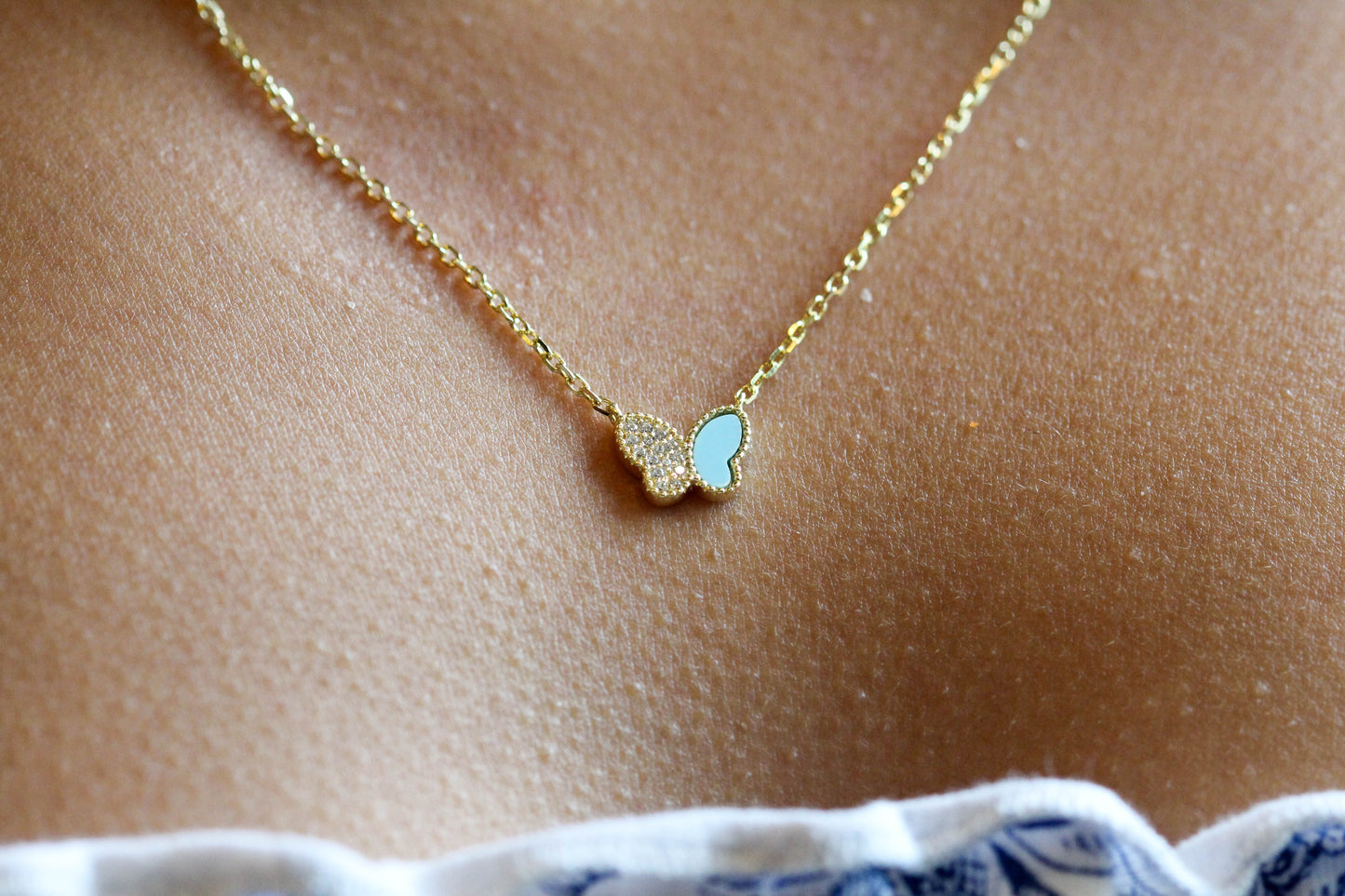 Butterfly Gold Filled Chain